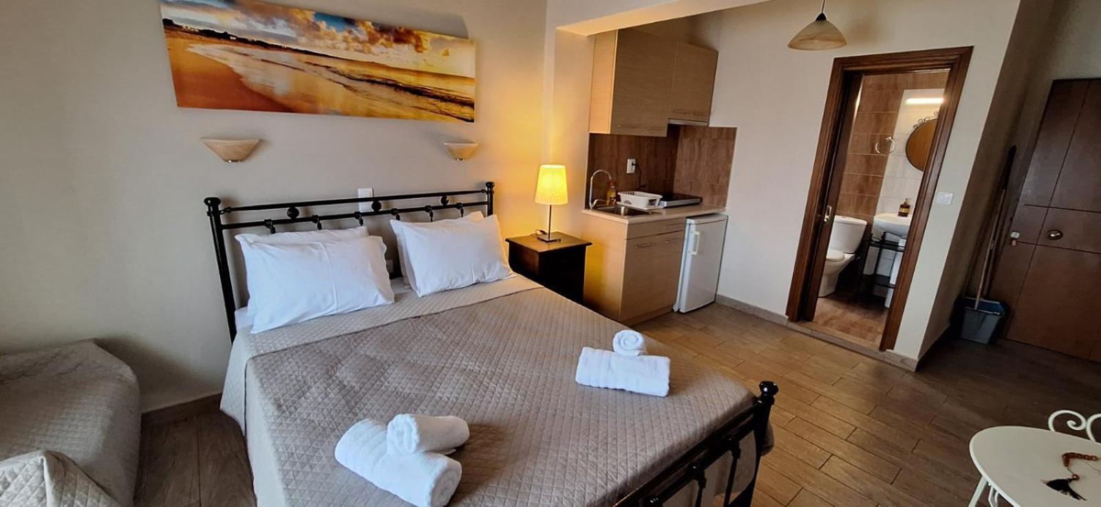 Diolkos Apartement Nea Roda Chambre photo